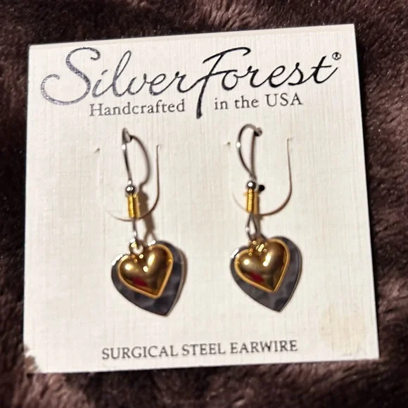 Silver Forest Handcrafted Earrings - Picture 2 of 4